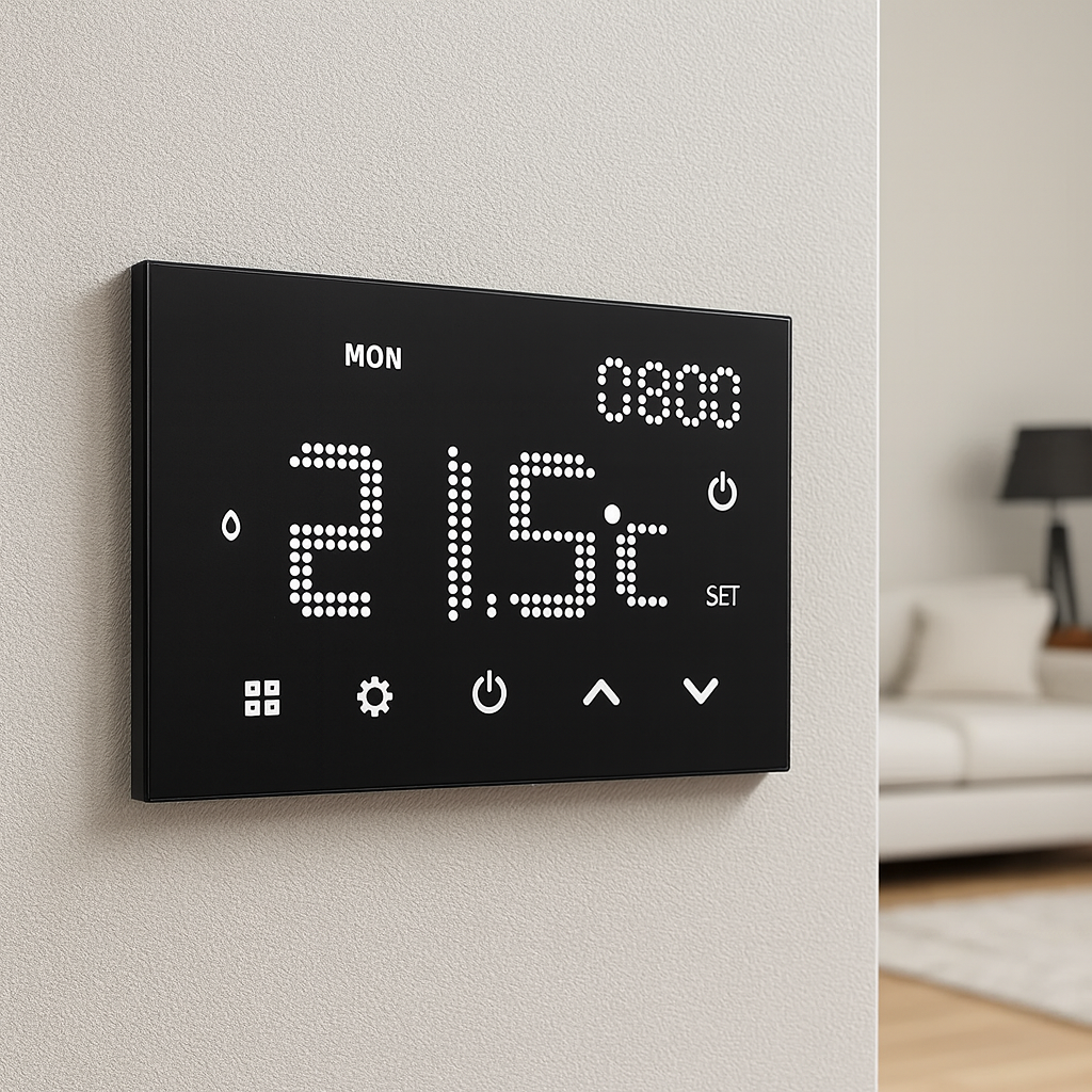 cronotermostato smart wifi da incasso ettroit etwf4302 nero touch