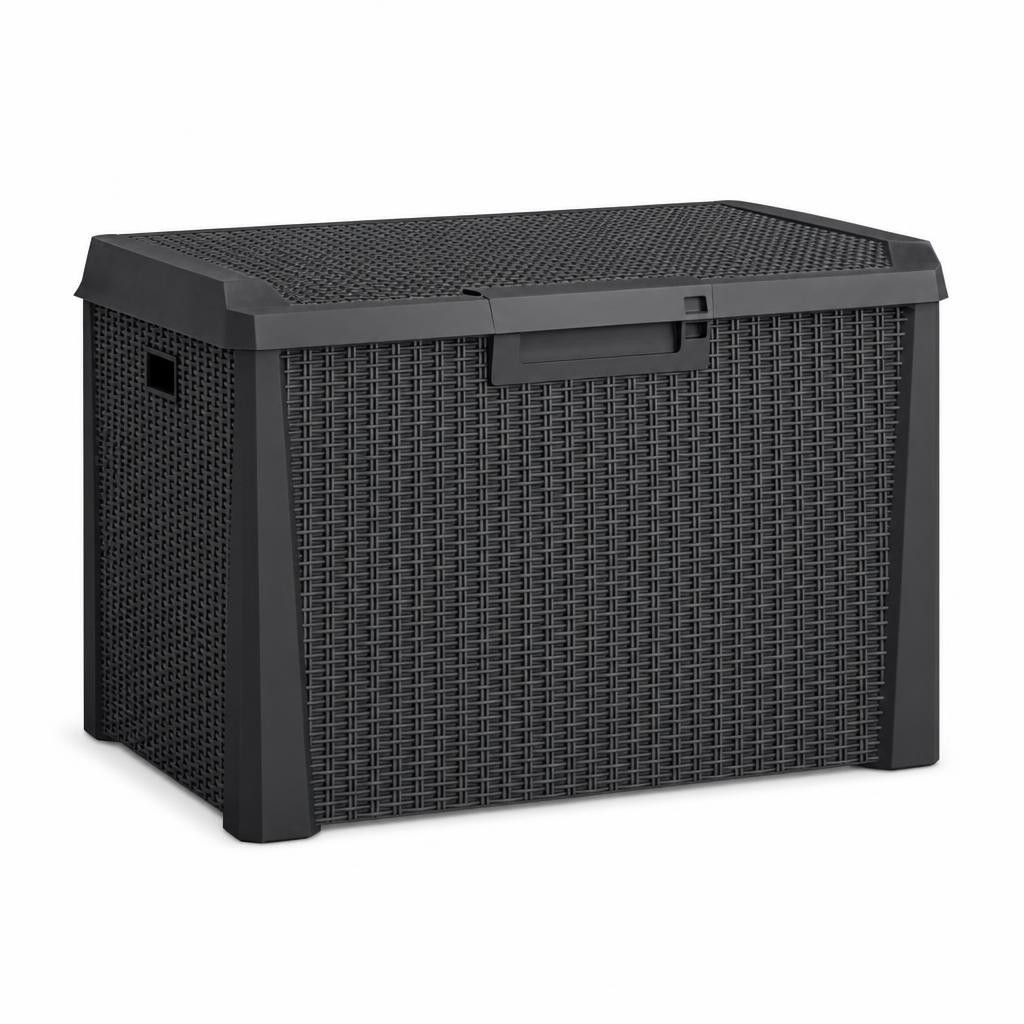 Baule da Giardino Antracite 125 L in PP