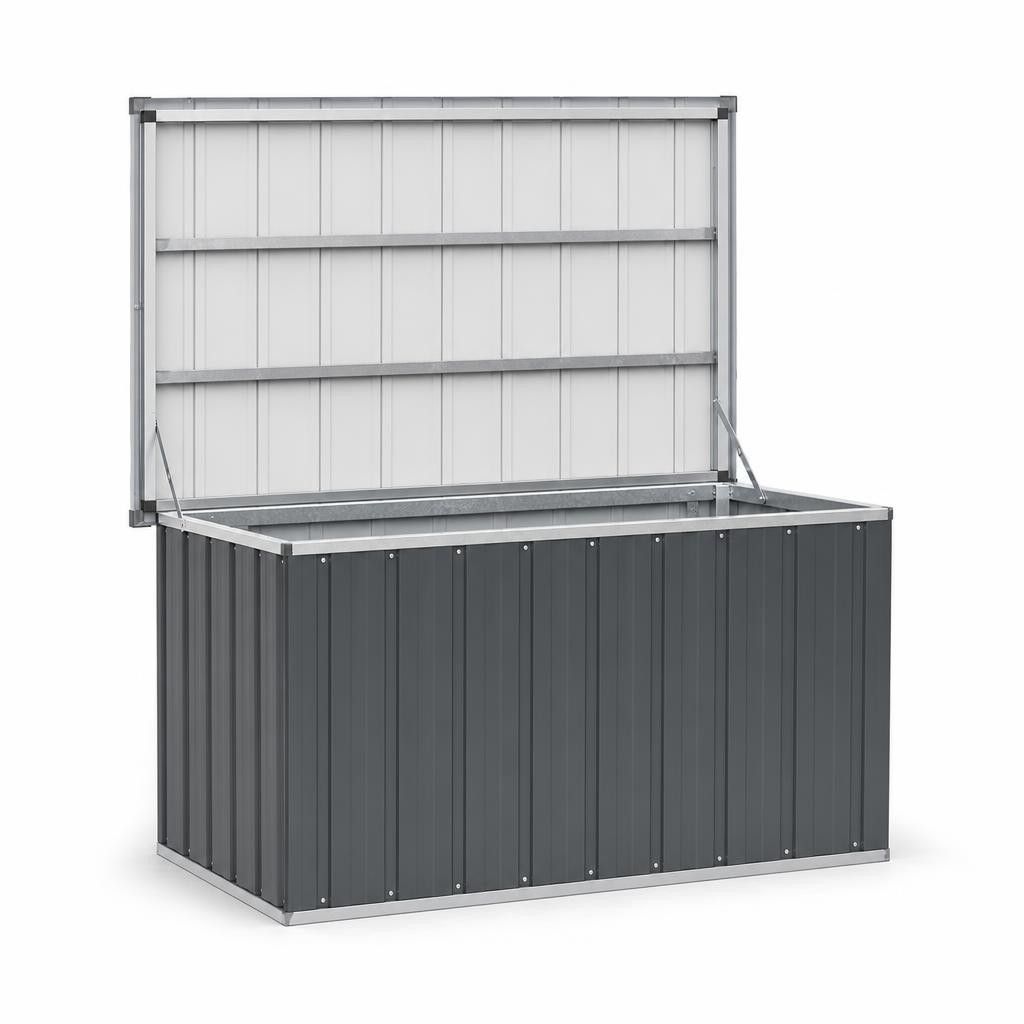 Baule da Giardino Antracite 109x67x65 cm